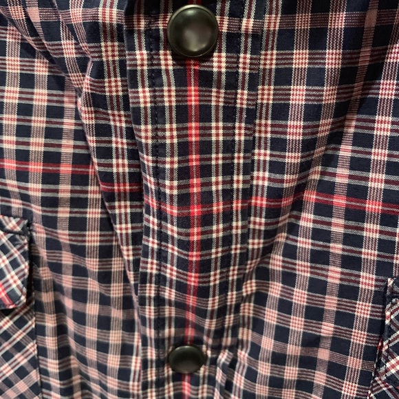 Banana Republic - Plaid Button-Up Dress Shirt - Picture 4 of 7